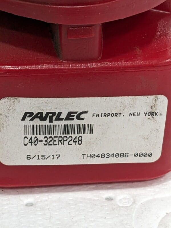 PARLEC Taper Shank Collet Chuck: 0.078 to 0.787" Capacity C40-32ERP248