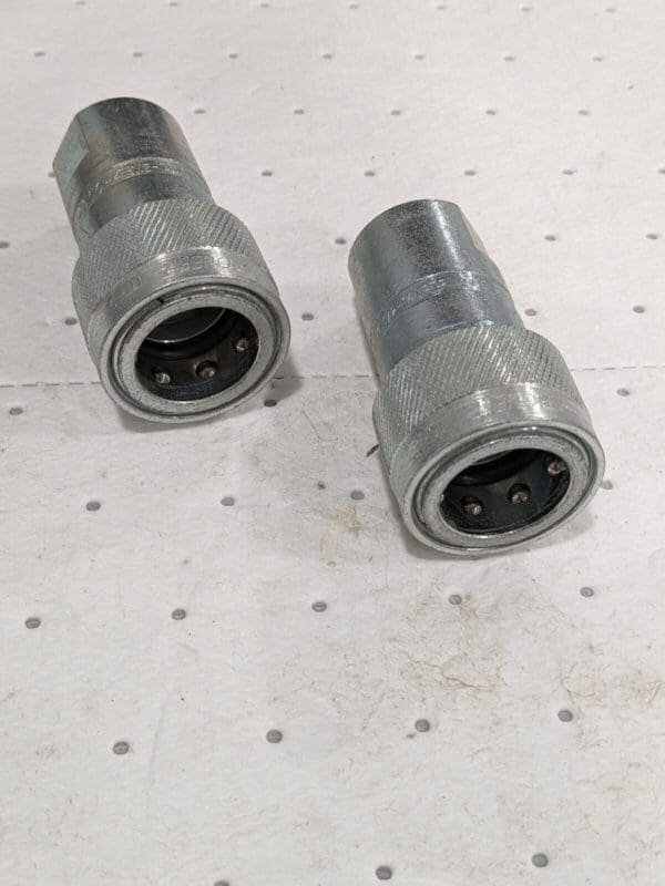 PARKER Hydraulic Hose Ball Female Pipe Thread Coupler Qty 2 4050-4