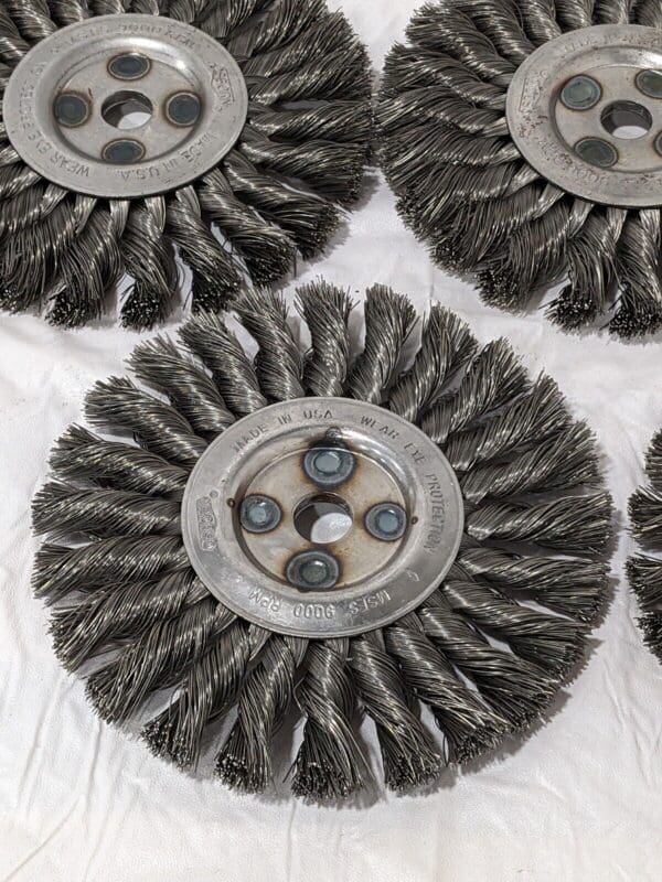 OSBORN Wheel Brush: 6" Wheel Dia, 5/8" Face Width Qty 5 0002609800