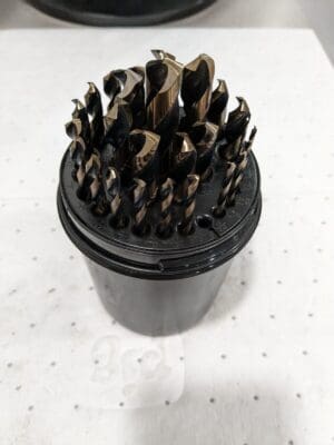 Titan Jobber Length Drill Set-HSS, 28pc, 1/16”-1/2”, 135° MS99431 INCOMPLETE