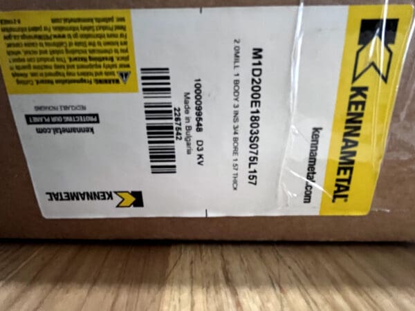 Kennametal 2" Cut Diam Indexable Square-Shoulder Face Mill