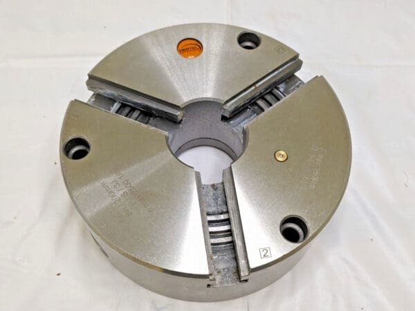 HERTEL Manual Lathe Chuck Self-Centering 8" Dia W/O Jaws 97018642 PARTS/REPAIR