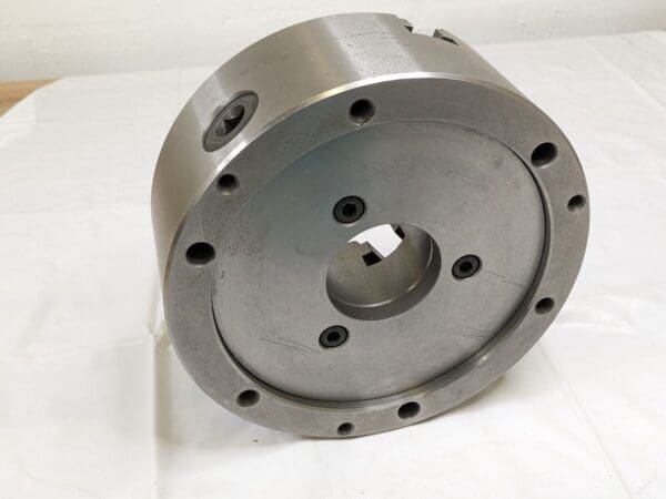 HERTEL Manual Lathe Chuck Self-Centering 8" Dia W/O Jaws 97018642 PARTS/REPAIR