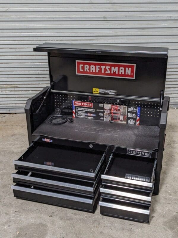 Craftsman Top Chest Tool Box 6 Drawer 41" W. x 16" D. x 25" H. CMST98269BK