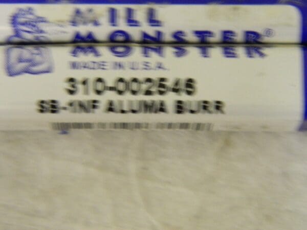 Mill Monster 1/4" x 5/8 x 2" Carbide Aluma Burr 2 Pack #310-002546