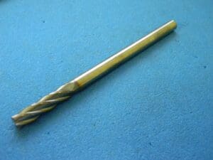 Garr Tool Carbide TiCN End Mill 3/8" x 6" x 1-1/2" SQ 4-Flute #42184