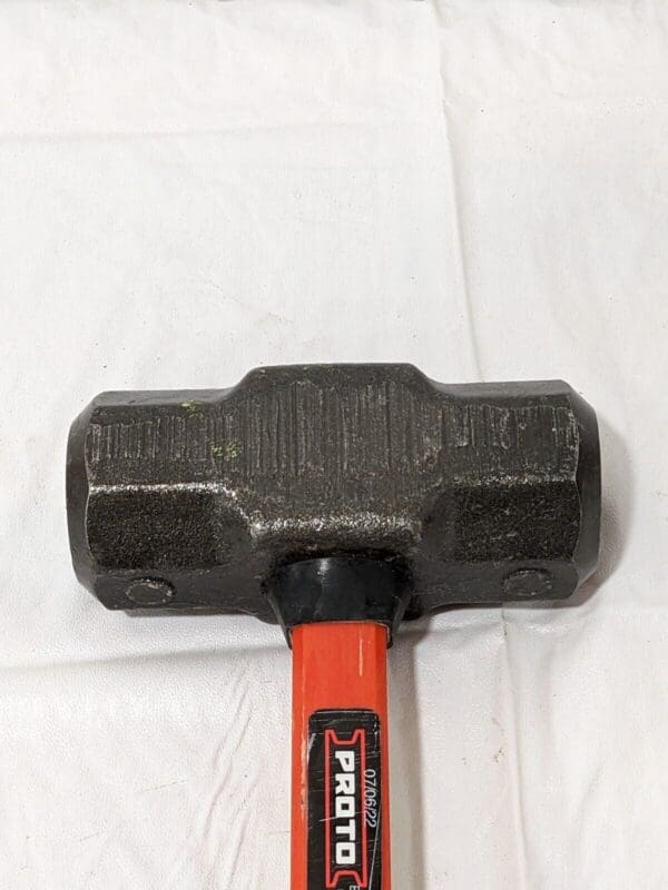 PROTO Sledge Hammer: 4 LB, Steel Head, Fiberglass Handle J1435G