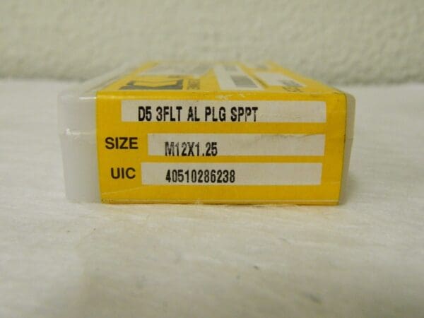 Kennametal Spiral Point Taps 3pk M12x1.25 3 Flute D5 Vanadium HSS #2214833