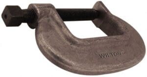 WILTON C-Clamp: 2-3/8" Max Opening, 1-7/8" Throat Depth 14536