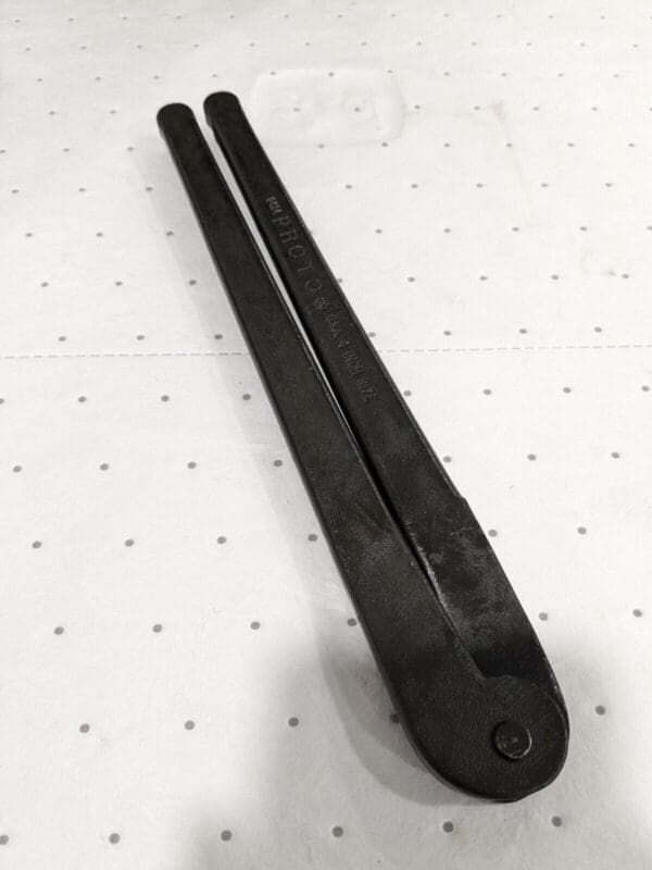 Proto 4" Capacity, Adjustable Face Spanner Wrench 10-1/4" OAL JC484