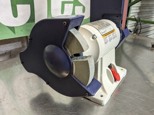 Palmgren Bench Grinder / Belt Sander 3450 RPM Max. 3/4 HP 120/240v DAMAGED