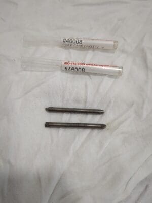 Harvey 2pk of 2-Flutes Corner Rounding End Mills #80540966