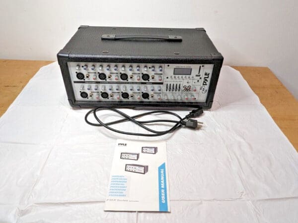 Pyle 8-Channel Powered Mixer Bluetooth Wireless Audio 800W PMX840BT PARTS/REPAIR