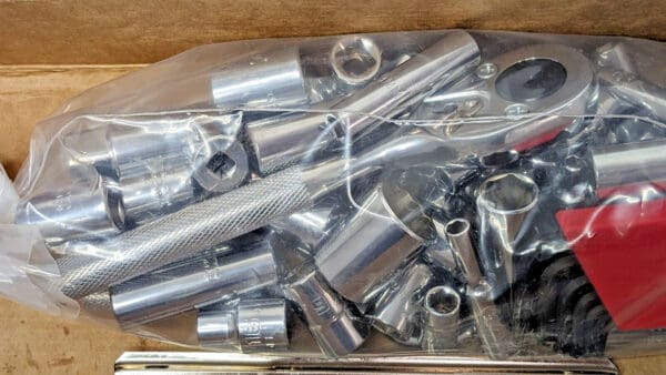 Proto 63 Piece Socket Set 1/4" & 3/8" Drive 6 & 12 Point TOOLS ONLY J47163