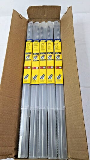 PACK OF 10 Irwin Installer Bits for Wood Straight Shank 3/8" X 18" OAL 1890709