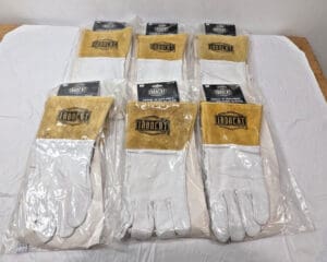 6 PAIRS IRONCAT TIG Welding Gloves Premium Top Grain Kidskin Medium 6141/M