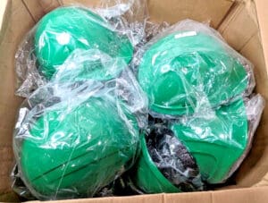 Honeywell North Zone N10 Hard Hats 4-Point Suspension Green QTY 11 N10040000