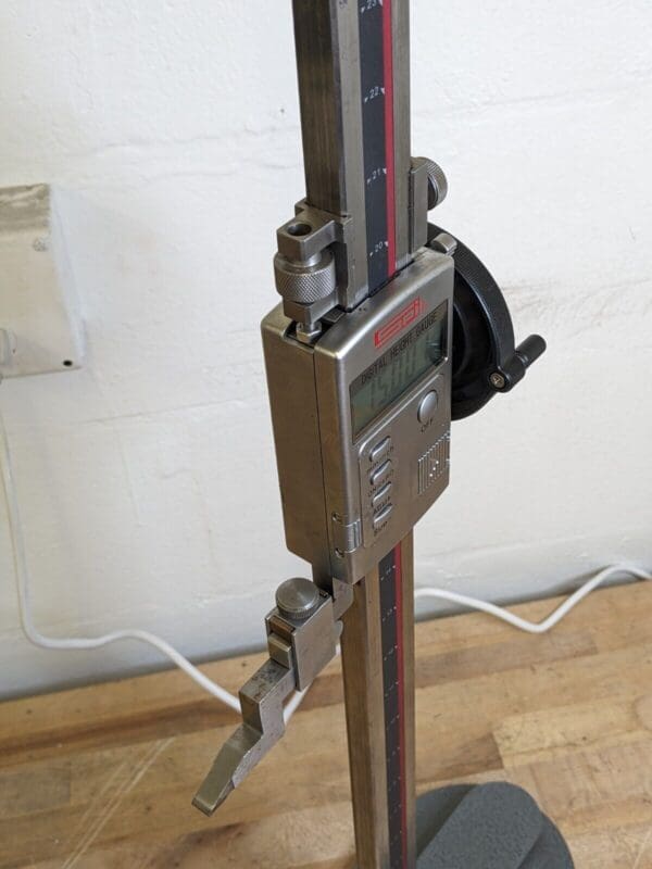 SPI Single Beam Digital Height Gage 24" Max. Range 0.0005" Res. 15-374-2 Used