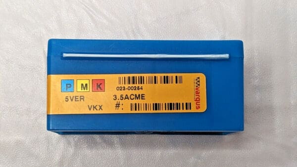 Vargus Vardex On-Edge Threading Inserts 5VER3.5ACME VKX QTY 4 023-00254