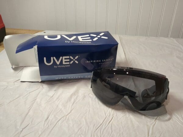 UVEX Safety Goggles 11pairs: Anti-Fog, Gray Polycarbonate Lenses S3961HS