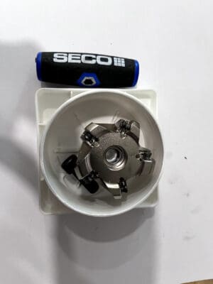 Seco 1.97" Cut Diam 40° Indexable Chamfer & Angle Face Mill 02810096