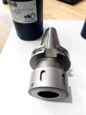 schussler Collet Chuck: 0.078 to 0.787" Capacity, ER Collet, Taper Shank