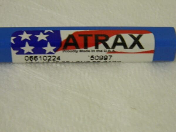 Atrax 4pk Ball End Mills 1/8" x 3/4" 4 Flute Carbide Single End USA #06610224