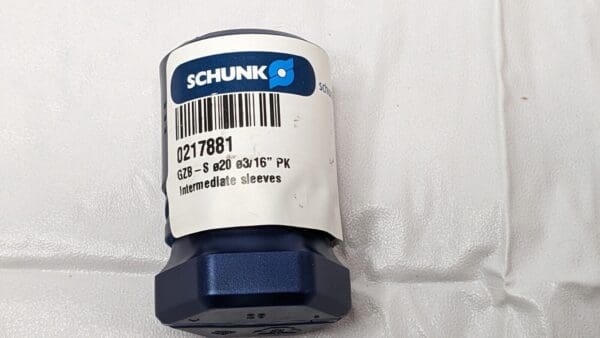 Schunk Hydraulic Chuck Sleeve 3/16" ID X 0.787" OD 217881