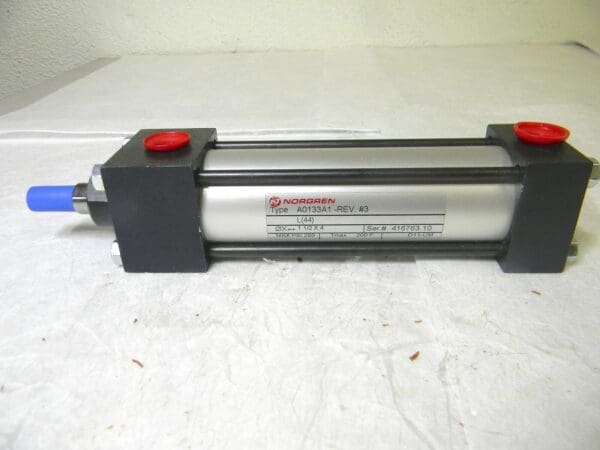 Norgren Pneumatic Aluminum Cylinder 2” Bore 3” Stroke 250 psi A0133A1-REV #3