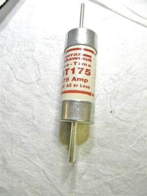 Ferraz Shawmut One Time Fast Acting Fuse UL Class K5 250V 175A 40mmx181mm OT175