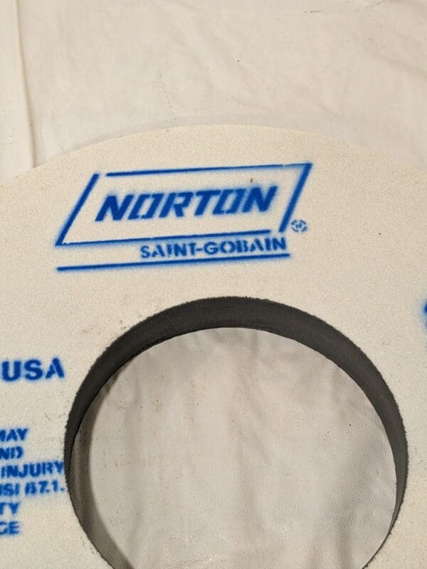 NORTON Surface Grinding Wheel: 12" Dia, 1" Thick, 5" Arbor, 60 Grit 66253262719