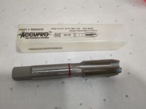 Accupro Spiral Point Tap 3/4-16 UNF 4 Fl Plug Chamfer 3B Class of Fit 5BS1910-AC