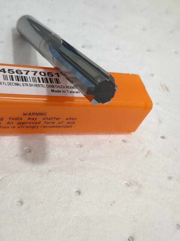 HERTEL Chucking Reamer: 0.5005" Dia 4" OAL Solid Carbide 6FL 45677051