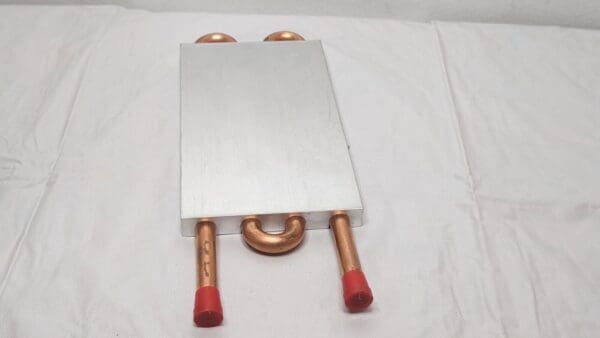 LYTRON BOYD Straight Connection Copper Tube Cold Plate 6"L x 3-1/2"H CP10G14