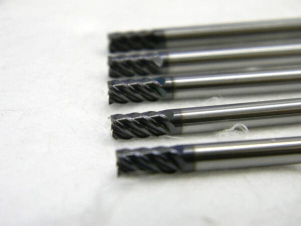 NIAGARA CUTTER Square End Mill 5 FL Solid Carbide QTY 5 17003581