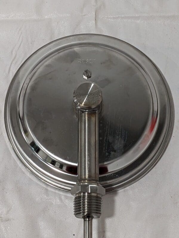 WIKA Bimetal Dial Thermometer: 0 to 200 ° F, 6" Stem Length 51060A005G4