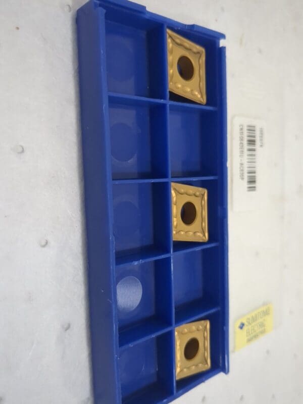 SUMITOMO Turning Insert 3pc : CNMG643EMU AC830P, Carbide 19RBAFN