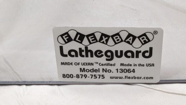 Flexbar Large Latheguard For 20" Chucks/20 to 24" Lathes 13064