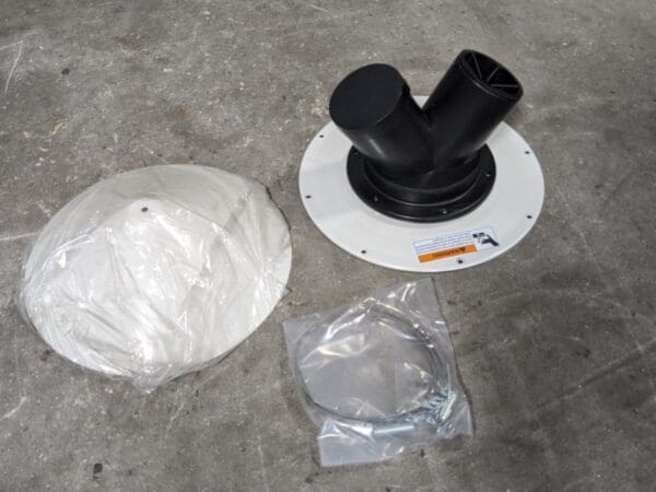 Jet Vortex Cone Portable Dust Collector w/ Bag Filter DC-1100VX Defective