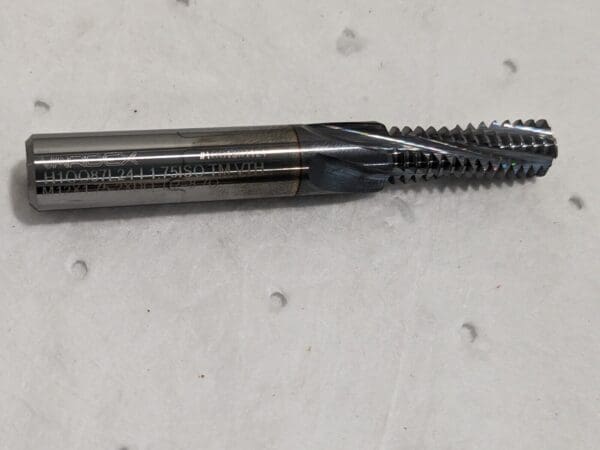 VARGUS Helical Flute Thread Mill: M12x1.75 Solid Carbide 80913