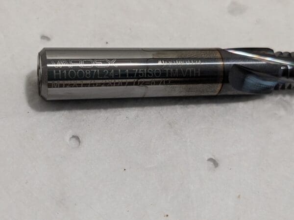 VARGUS Helical Flute Thread Mill: M12x1.75 Solid Carbide 80913