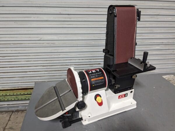 Jet Combination Sander 48" x 6" Belt / 9" Disc 3/4 HP 115v 1 Ph JSG-96 Damaged