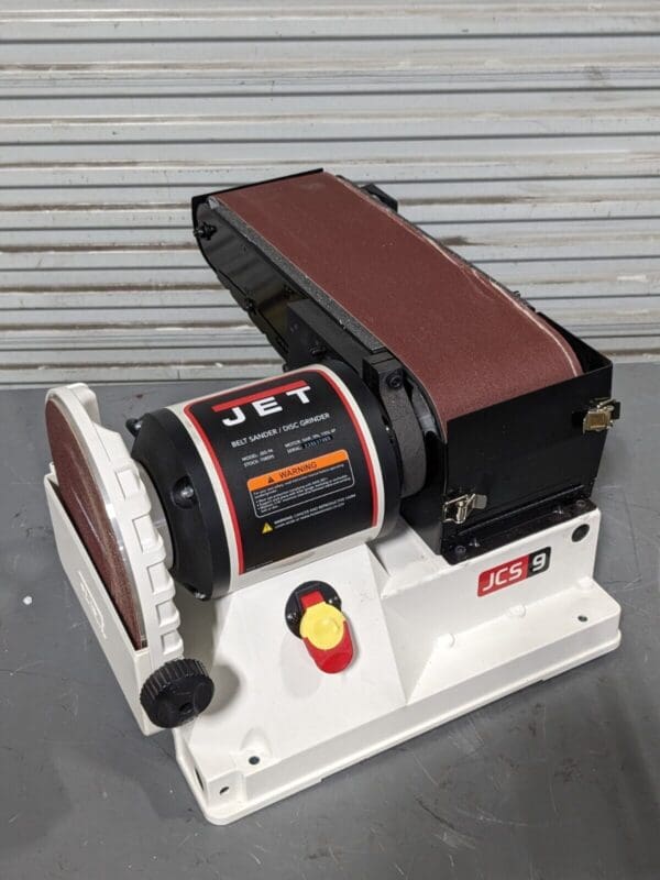 Jet Combination Sander 48" x 6" Belt / 9" Disc 3/4 HP 115v 1 Ph JSG-96 Damaged