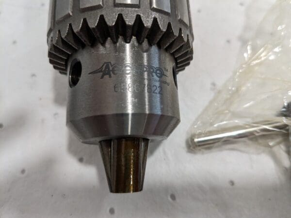 ACCUPRO Drill Chuck: 1/32 to 5/8" Capacity, Tapered Mount, JT6 CY01608000MSC