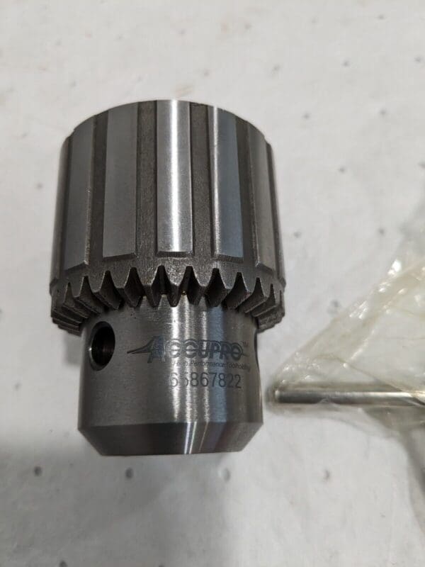 ACCUPRO Drill Chuck: 1/32 to 5/8" Capacity, Tapered Mount, JT6 CY01608000MSC