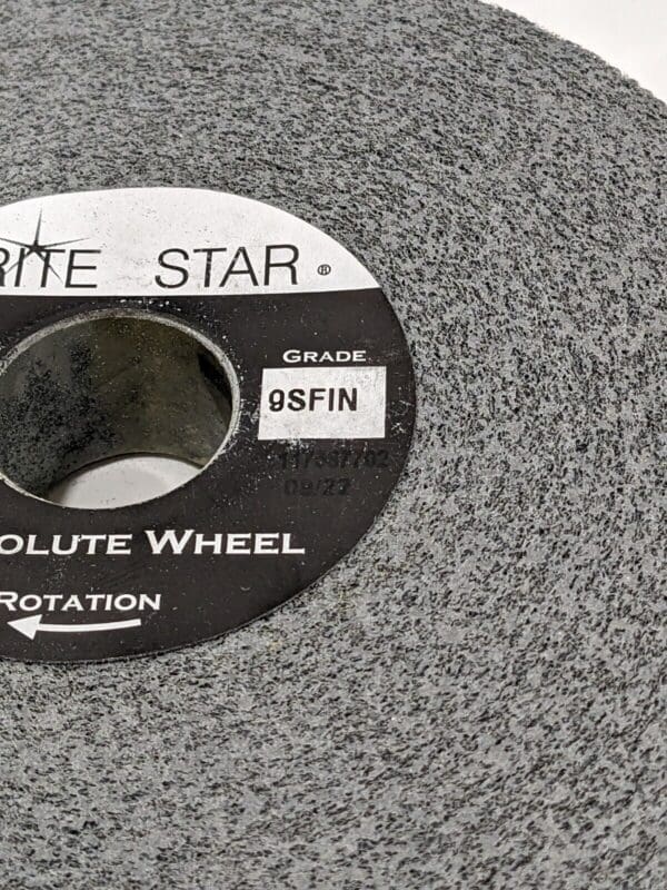 Brite Star Convolute Wheel 6" Dia, 1" Face Width, 1" Hole 4,500 RPM, Grade 9SFIN