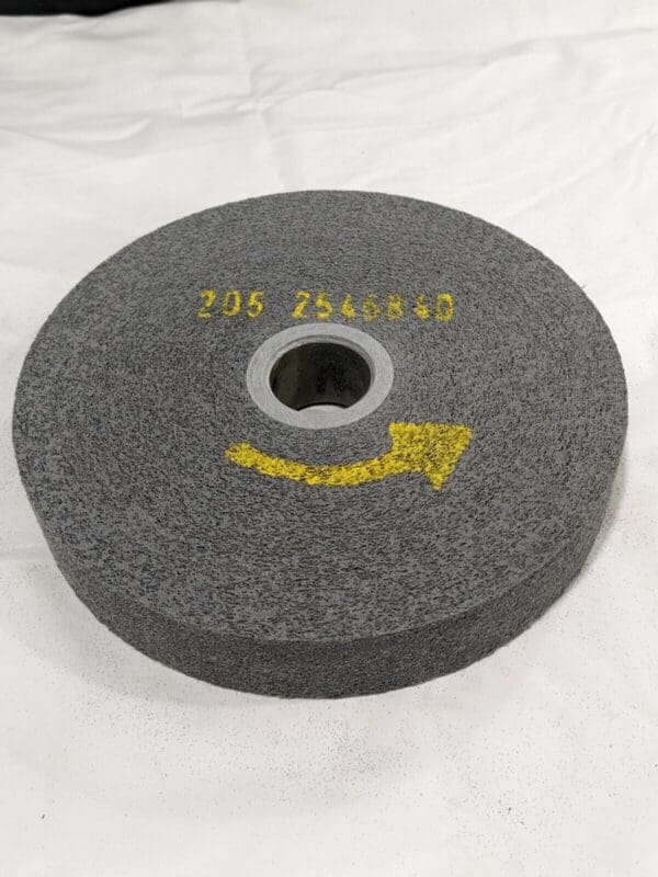 Brite Star Convolute Wheel 6" Dia, 1" Face Width, 1" Hole 4,500 RPM, Grade 9SFIN