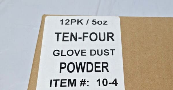 CASE OF 12 Salisbury by Honeywell Glove Dust Powder 5 oz/Bottles 10-4