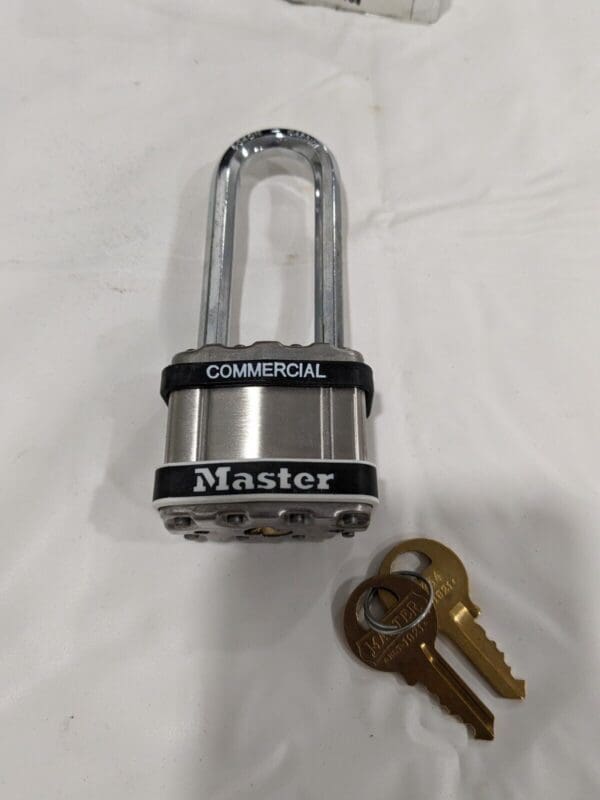 MASTER LOCK Padlock: Magnum Steel, Keyed Alike, 1-3/4" Wide Qty 3 M1KALJSTS