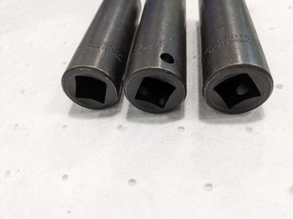 PROTO Impact Socket 3pk: 1/2" Drive, 5/8" Socket, Hex Drive J7320H